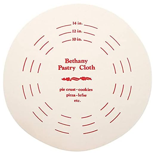 Bethany Housewares 20 Inch Pastry Board and Cloth Set