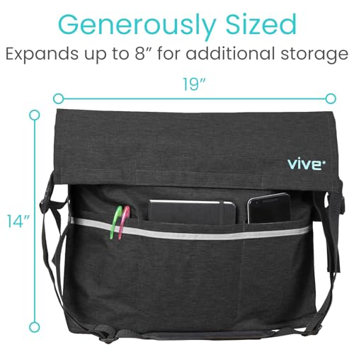image for Vive XL Wheelchair Bag - Waterproof, Scratch-Resistant, Double-Stitche