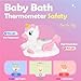 Baby Bath Thermometer Newborn Digital Unicorn Baby Bath Temperature Thermometer for Infant Bathtub Water Floating Rubber Toy WP01