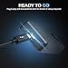 SABRENT Rocket XTRM 5 2TB Thunderbolt 5 Portable SSD, 80Gbps Connection, Up to 64Gbps Transfer, Compatible with TB4 TB3 USB4 USB 3.2 20Gbps 10Gbps 5Gbps, Rugged Aluminum and Silicone (SB-XTM5-2TB)