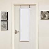 Naomi Home Over The Door Mirror White/42