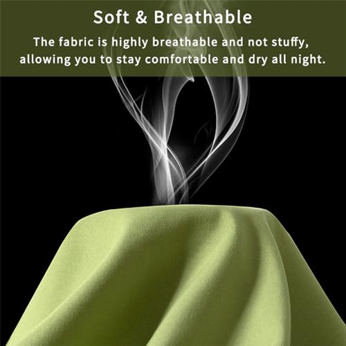 Image of 2 Pack Microfiber Zipper Pillowcases, Soft Comfortable Not Shrink Olive Green Pillow Case, Standard Pillow Cases Set of 2 (20x26 Inches)