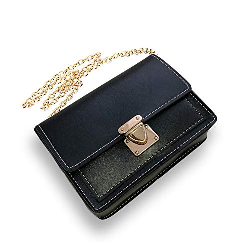 MOLIWEN Handtassen Clutches Elegante Kettingtas Dames Metallic Ketting Riem PU Lederen tas Envelope Clutch Mini tas Handtas Bruiloft Avondtas Kleine Schoudertas Elegante Damestas Voor Feest