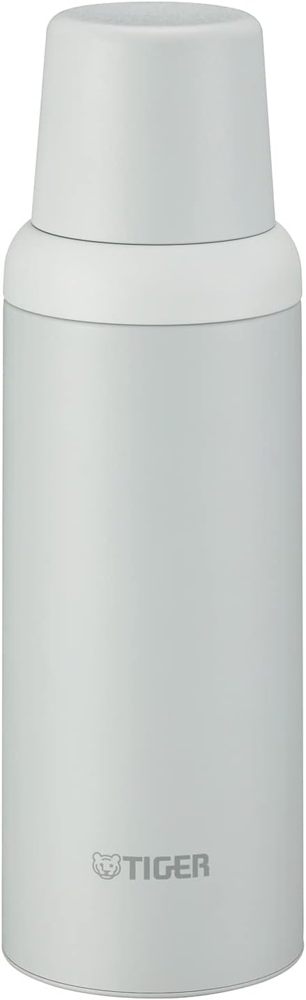 Tiger Water Bottle, 10.1 fl oz (300 ml), Includes Cup, Lightweight, Vacuum Insulated Bottle, Cold Retention MSK-A030TC Chocolat