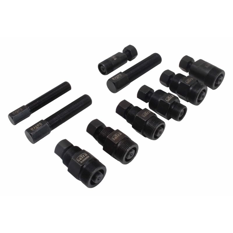 SIO Juego Extractor Plato Magnético y Volante Magnético Motos 15 Piezas – Kit Extractores Universales para Encendido, Alternador y Rotor Moto