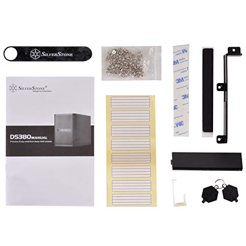Gabinete para PC SilverStone Technology DS380 Mini-ITX/DTX de pequeño formato, SST-DS380B miniatura 7