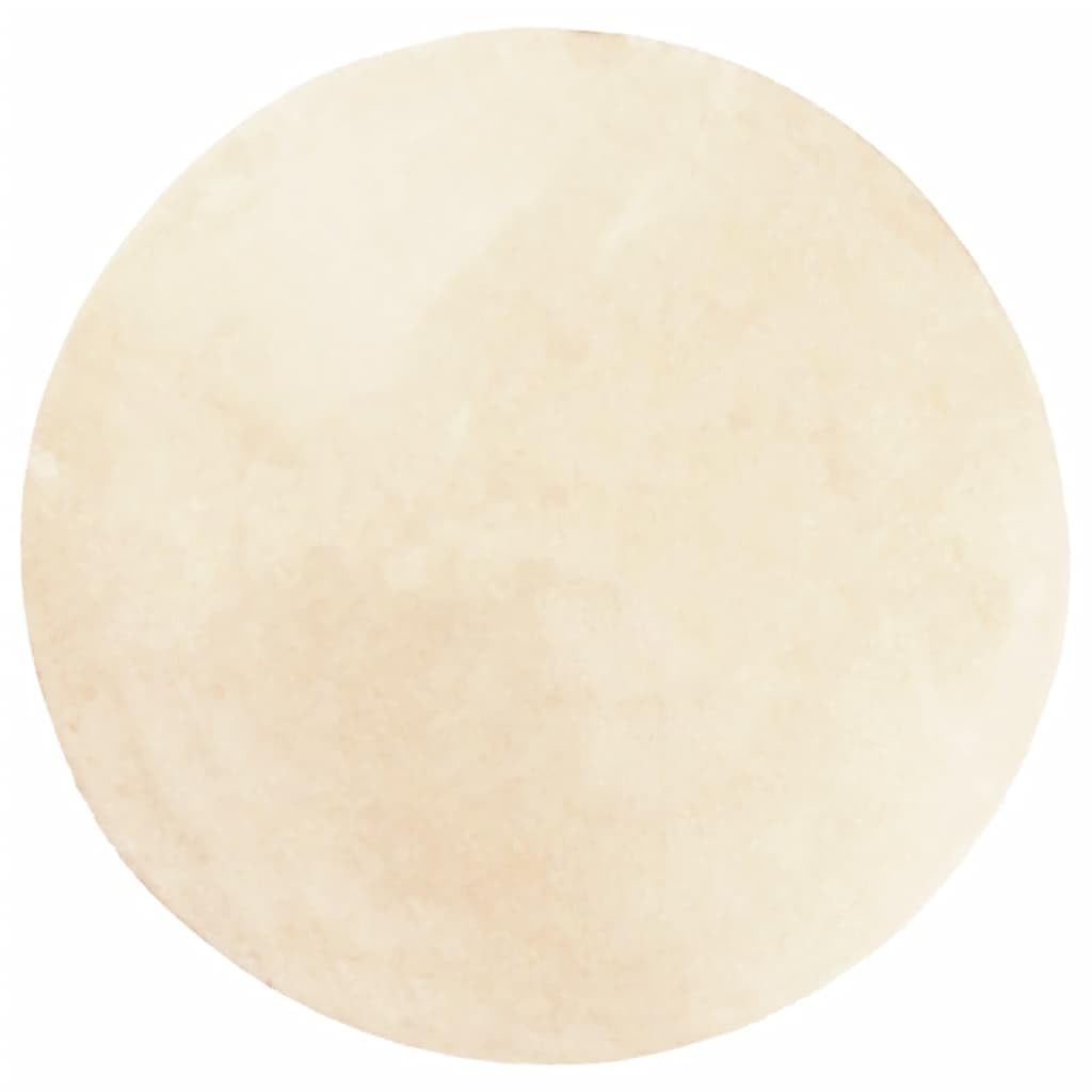 vidaXL Rug, Short Pile Floor Carpet for Living Room Bedroom, Soft and Washable Area Rug for Decorative, Floor Rug, Modern Style, HUARTE Cream — image 1