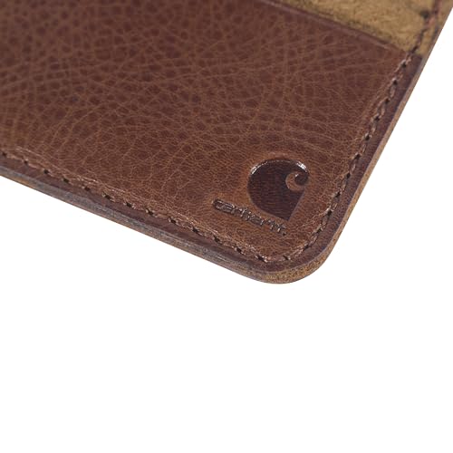Carhartt Men's B0000390 Patina Leather Front Pocket Wallet4