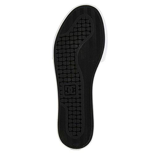 DC mens Pure High-top Wc Skateboard, Skate Shoe, Fiery Red/White/Black, 11 US