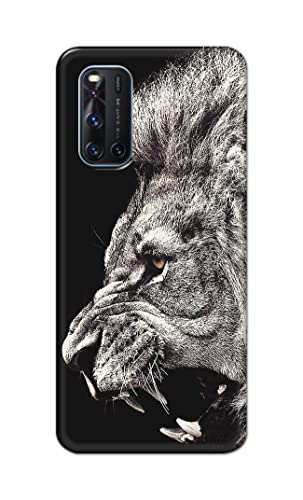 Image of Roaring Lion Hard Back Case Cover for Vivo V19 Back Cover -(J5) VNS2225