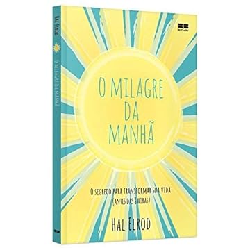 Capa do livro O milagre da manhã