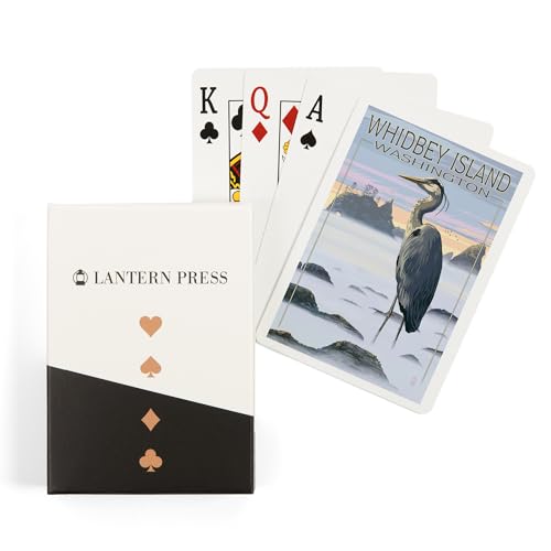 Baraja de 52 cartas Poker Whidbey Island Blue Heron