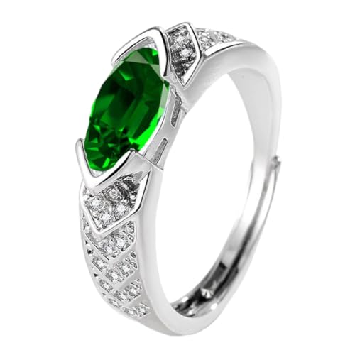 Sturdy Alloy Moissanites Rings Promoting Health and Styles Casual Wear