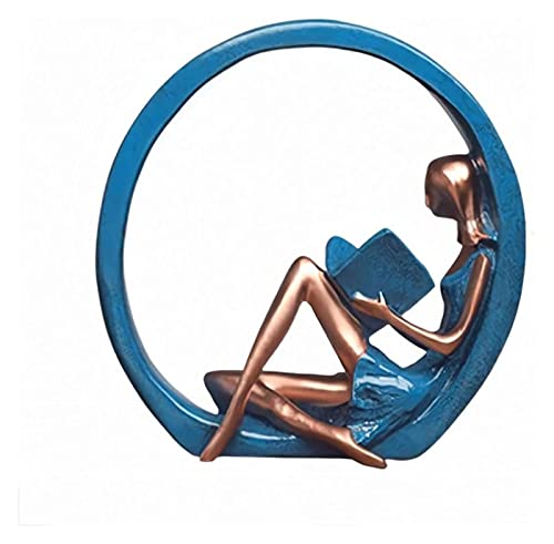 Sculpture d'art en résine minimaliste pour décoration de table - 2