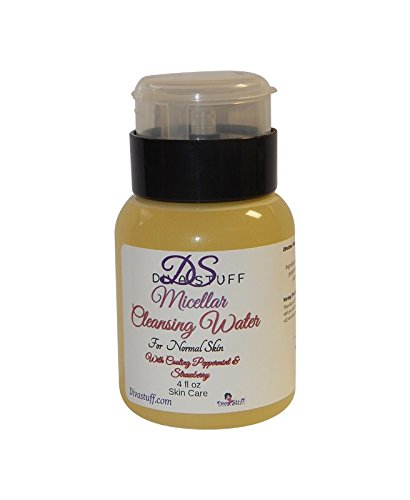 Micellar Cleansing Water For Normal Skin With Peppermint and Strawberry, By Diva Stuff