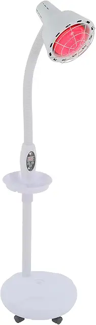 Infrared Heat Lamp 275W with Remote - Adjustable Red Light Therapy for Pain Relief