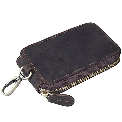 BAIGIO Portachiavi in Vera Pelle da Uomo Donna