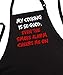 My Cooking Is So Good Funny Kitchen Aprons, Black, 2 Pockets, Adjustable Neck Strap