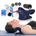 Produktbild VATCH Nackenstrecker Set 5in1: Nackenwolke Strecker für Nacken, Hals, Schulter Massage + Faszienrolle + 3 Massage-Bälle, Nackenretter Nackenschmerzen Nacken-Massagegerät Traktionskissen
