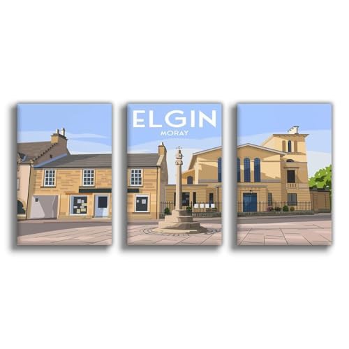 Poster Elgin en toile pour créer une ambiance évasion dans votre bureau