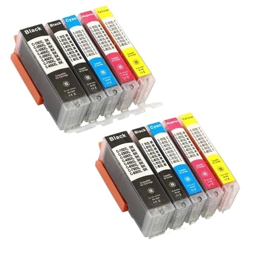 Cartouche d'encre PGI-850 CLI-851 pour imprimer les rapports à la maison