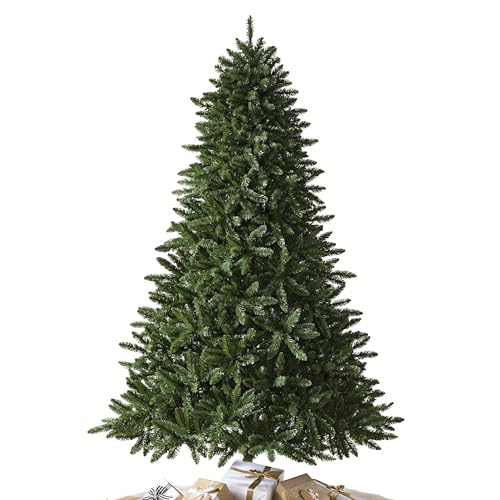 Balsam Hill Classic Evergreen Spruce - Traditional Artificial Christmas Tree with Classic Needle Foliage Available Unlit or with LED Clear Lights & Easy Plug Technology, Unlit, 6.5'