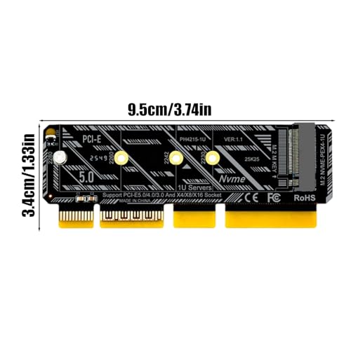 Tarjeta de expansión universal Serial Bus con ancho de banda de 64 Gbps 5