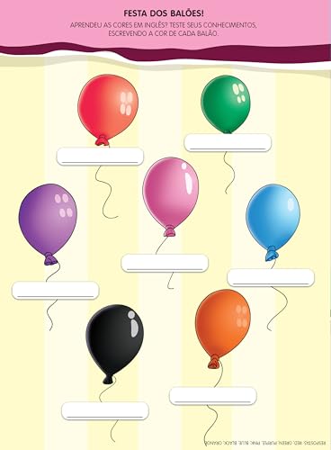 Aprendendo Inglês - Cores