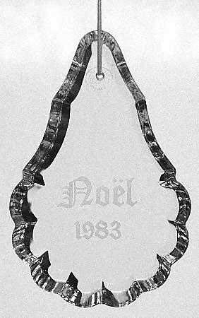 Amazon.co.jp: バカラクリスタル1983 Limited Edition年間クリスマス