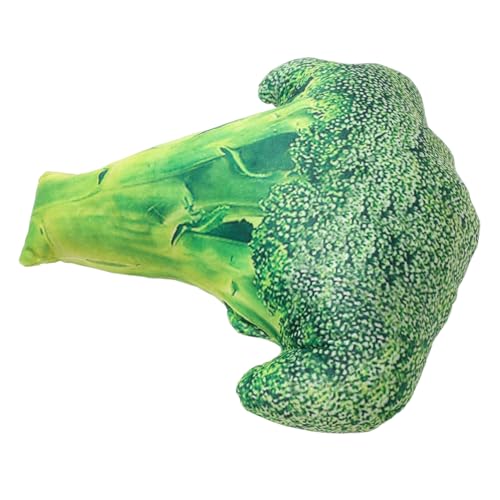 Oreiller brocoli en peluche réaliste Abaodam et coussin décor végétal