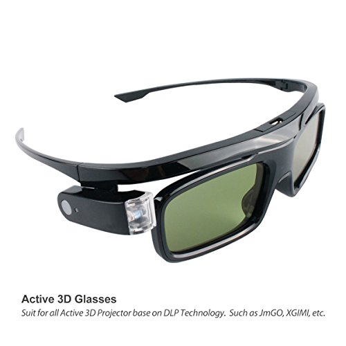 Active 3d Glasses Dlp Link Liquid Crystal Shutter Rechargeable 3d Glasses For Jmgo Xgimi All Dlp Technology 3d Projectors Buy Online In India Cacacol Products In India See Prices Reviews