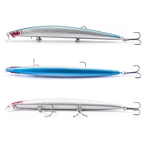 10 sztuk/zestaw Bass duże woblery Fishing Lure Minnow mieszany model sztuczna twarda przynęta 18cm 24g pływająca woda morska wobler do trollingu