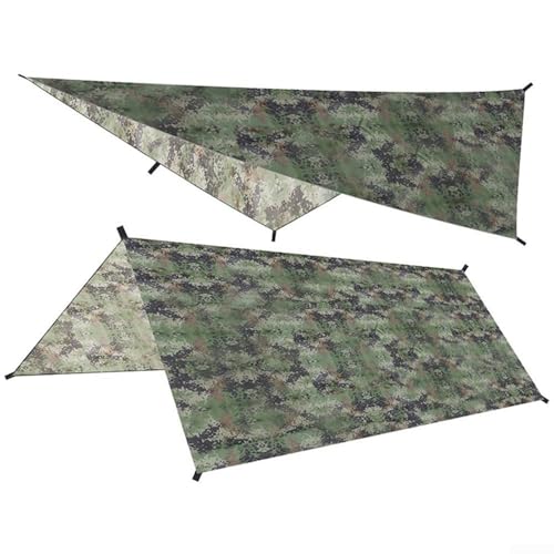 Tent Tarp Waterproof Sun Shade Shelter 210T Polyester Rain...
