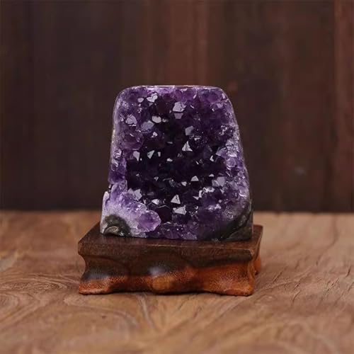 Améthyste brute géode quartz violet pierre naturelle collection 300g - 5