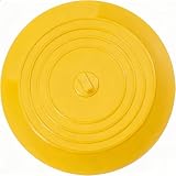 止水フタ シンク ふた 15cm 排水口カバー 止水ふた 水止めキャップ シンクストッパー 目皿 浴槽ストッパー シリコン 流し用止水フタ 排水口のフタ 黄色