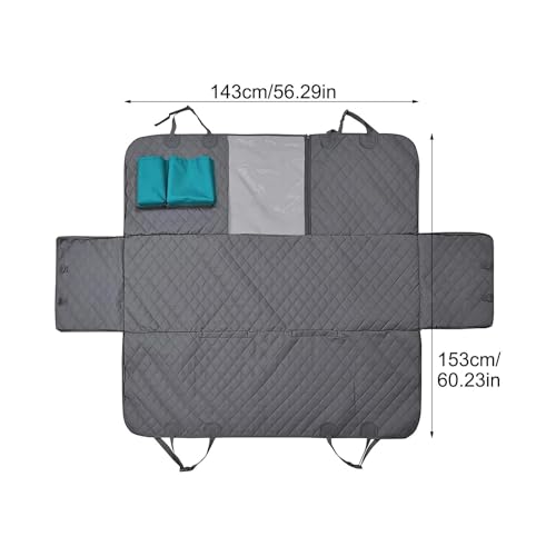 Housse de siège pour banc imperméable avec extension arrière auto - 2