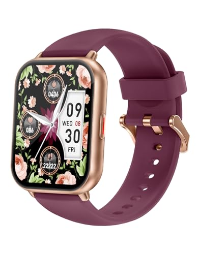 スマートウォッチ フルタッチスクリーン  心拍計 時計 1.54インチHD画面 スマートウォッチ レディース 防水 女性 フルタッチスクリーン 心拍数