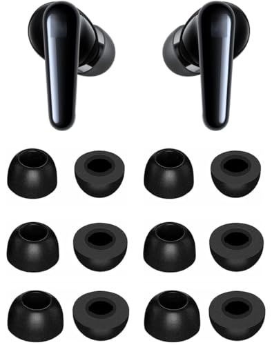 Rqker �t�H�[���C���[�`�b�v Soundcore P31i�C���z���Ή� 6�g S/M/L�T�C�Y �\�t�g�������[�t�H�[���C���[�`�b�v �����p�C���z���`�b�v Soundcore P31i�Ή� 6�g �u���b�N