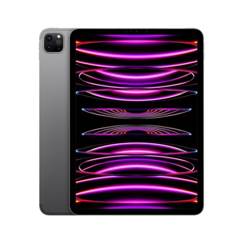 2022 Apple iPad Pro 11' (Wi-Fi + Cellular, 128GB) - Grigio siderale (4ª generazione)