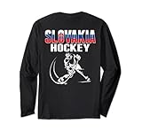 Slowakei Eishockey-Liebhaber-Trikot – Fans der Slowakischen Hockeymannschaft Langarmshirt