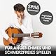 TOREROMUSIC® - Gitarrensaiten Konzertgitarre. Nylon und Silber. Premium Nylon-Saiten für Akustikgitarre, Konzertgitarre und Klassische Gitarre (6-Saiten-Set), inkl. 3 Plektren