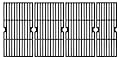 Direct Store DC152 18 Inch Cast iron Cooking Grates for Charbroil Performance 6 Burner 463244819, for Charbroil Grill 463276517, 463245917, 463276617, Replacement Parts for G4700003W1, G4700002W1