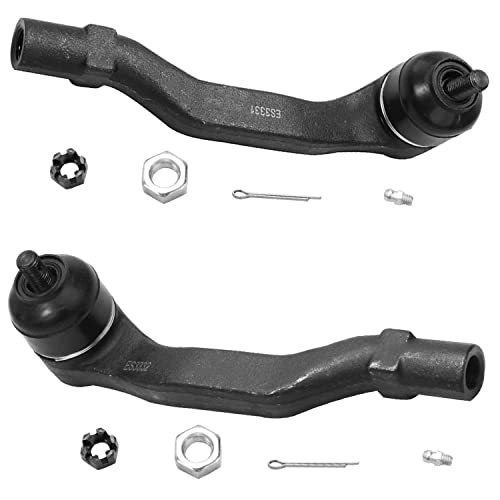 Image of Detroit Axle - 12pc Front End Kit for 1992-1995 Honda Civic, 1993-1997 Civic Del Sol, 1994-1997 Acura Integra, 2 Lower Control Arms 2 Lower Ball Joints 4 Tie Rods 2 Sway Bars 2 Boots Replacement