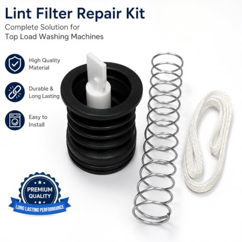 Image of Sanavya Drain Water Valve Rubber Seal Set | Semi Automatic Drain Pipe Rubber | Washing Machine Drain Valve | Washing Machine Spare Parts (Compatible for Onida, Pack of 1)