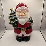 Mr. Christmas Mini Santa Claus Blow Mold 12 inch Tabletop Lighted Vintage Style Decoration