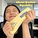 Giant Butter Squishy – Jumbo Squishy Butter Stick, Large & Mini Squeezy Butter Toy, 14oz Stress Relief Slow Rising Fun, Extra Large (14 Oz)