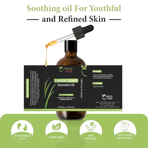 Aceite Esencial Lemongrass para Aromaterapia y Cuidado miniatura 5