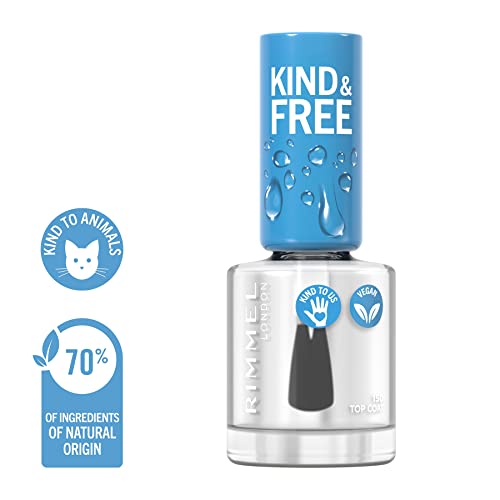 Vernis Top Coat Teinte Oxygen Wave n°150 Kind & Free Rimmel Le Vernis À Ongles - vue 5