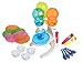 Dippin Dots Frozen Dot Maker, Includes 6 trays, 4 bowls, 4 spoons, 2 pop pens, Instructions, Enjoy Dippin Dots at home, Use any soda, juice or milk, Freezes in 2 hours, Easy to use, Great gift