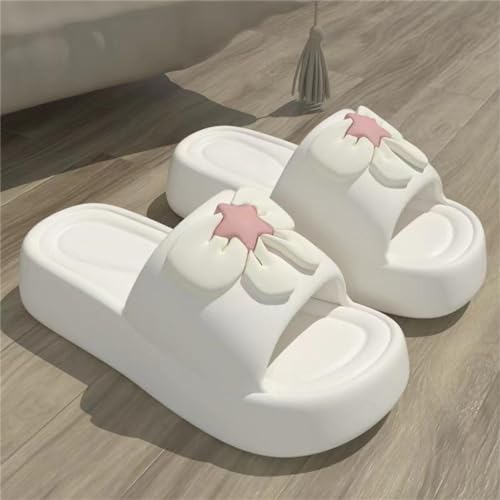 Cute Bow Pink Star Slipper Sandals Women Non Slip Outdoor & Indoor Footwear For Beach Travel Shower Flip Flops Women2